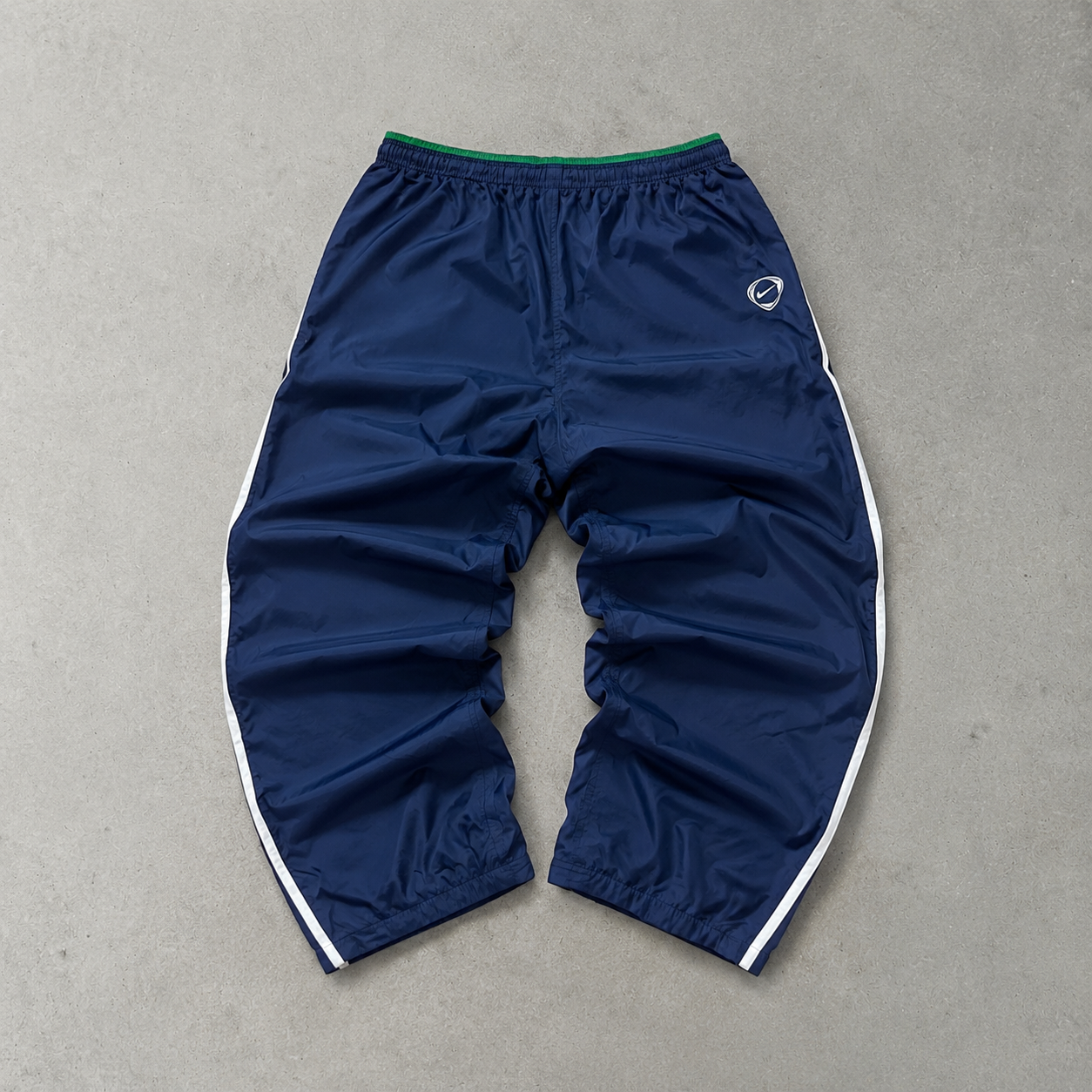 90s Y2K 2000 Nike Jeans Marineblau Rare (M)