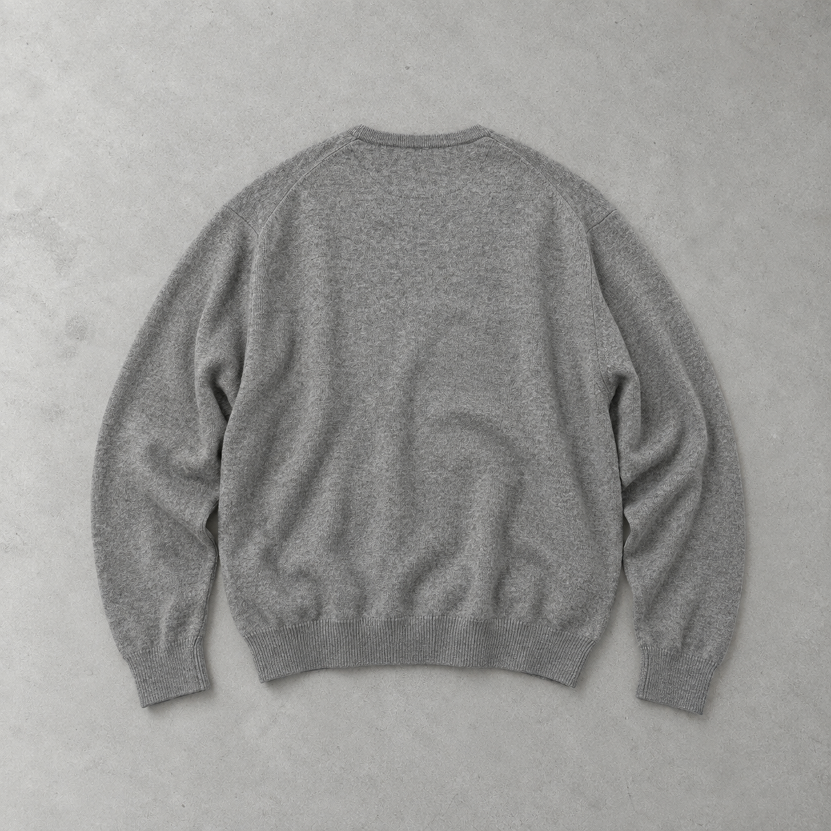 Polo Ralph Lauren Sweater Grau Rare (M) Stitched Logo