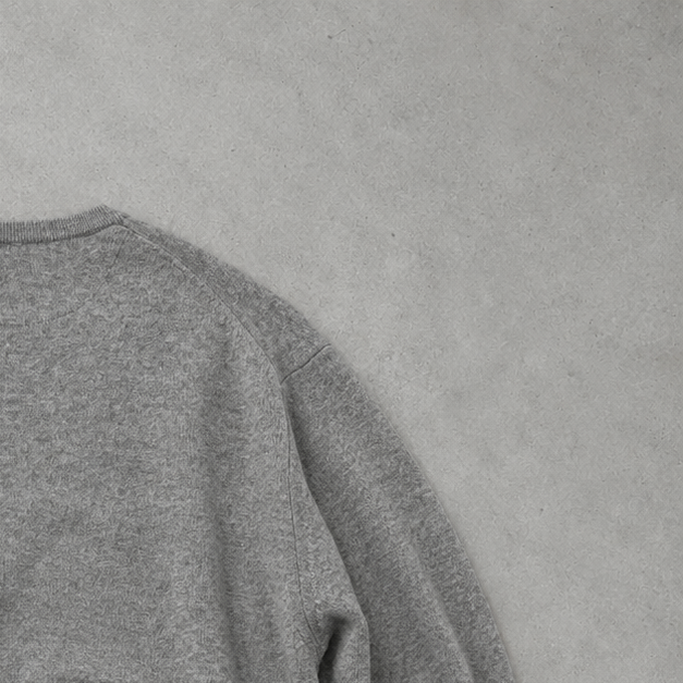 Polo Ralph Lauren Sweater Grau Rare (M) Stitched Logo