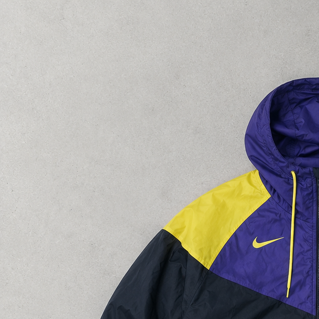 Nike Jacket Lila, Schwarz Rare (S)