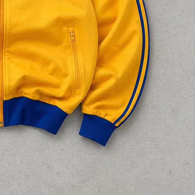 Adidas Vest Gelb, Blau Limited (L) Stitched Logo