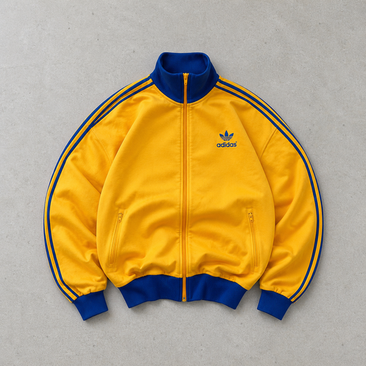 Adidas Vest Gelb, Blau Limited (L) Stitched Logo