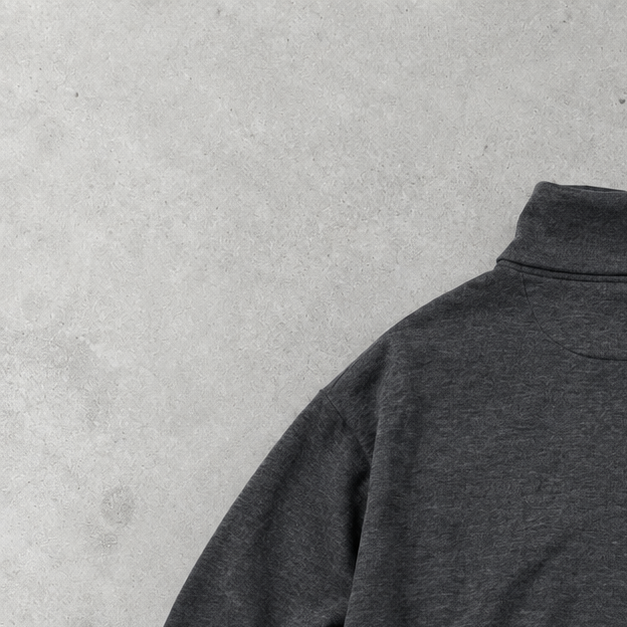 Polo Ralph Lauren Half-Zip Sweater Grau Rare (L)