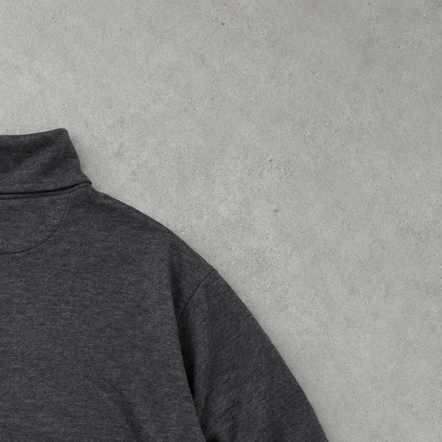 Polo Ralph Lauren Half-Zip Sweater Grau Rare (L)