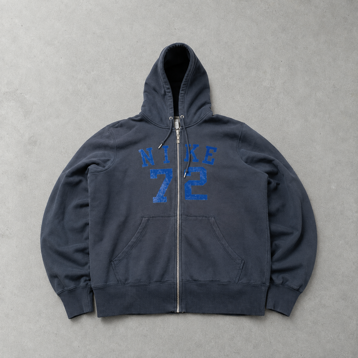 Y2K Nike Hoodie Marineblau Rare (Size M)