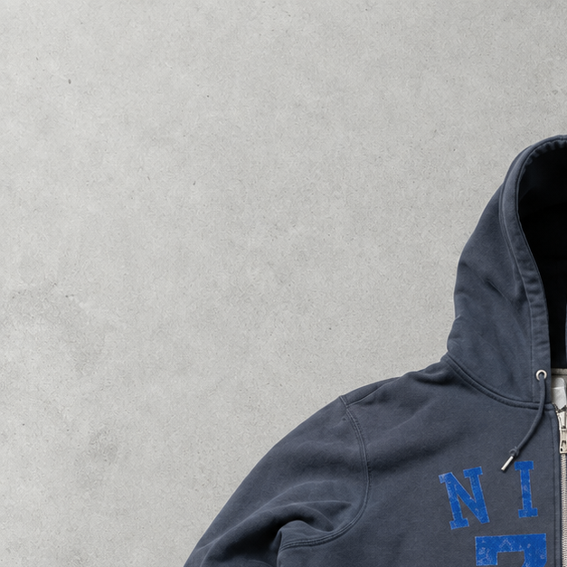Y2K Nike Hoodie Marineblau Rare (Size M)