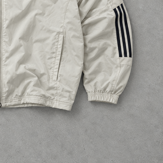 Juventus Adidas Jacket White / Cream Limited (XXL)