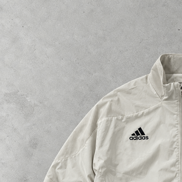 Juventus Adidas Jacket White / Cream Limited (XXL)