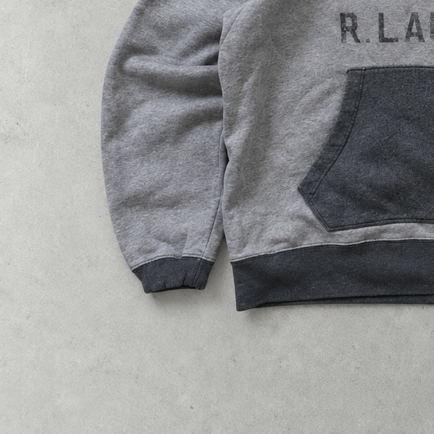 Ralph Lauren Hoodie Grau Rare (XXL)