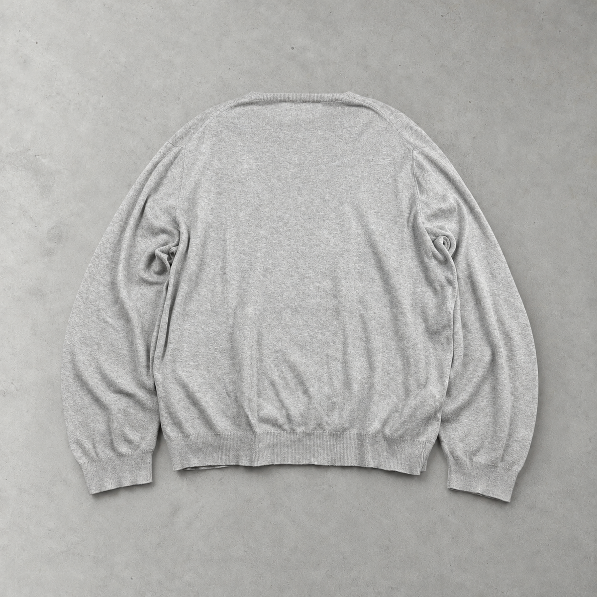 Ralph Lauren Sweater Grau Rare (L) Stitched Logo