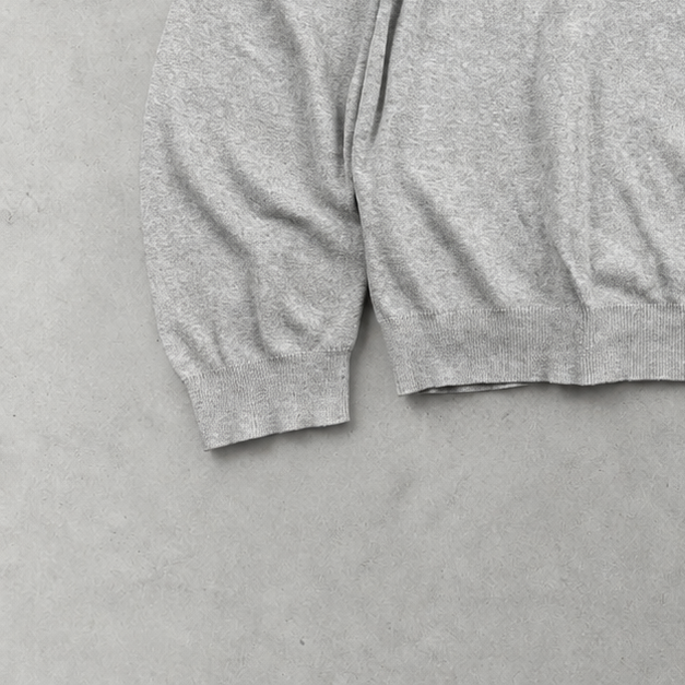 Ralph Lauren Sweater Grau Rare (L) Stitched Logo
