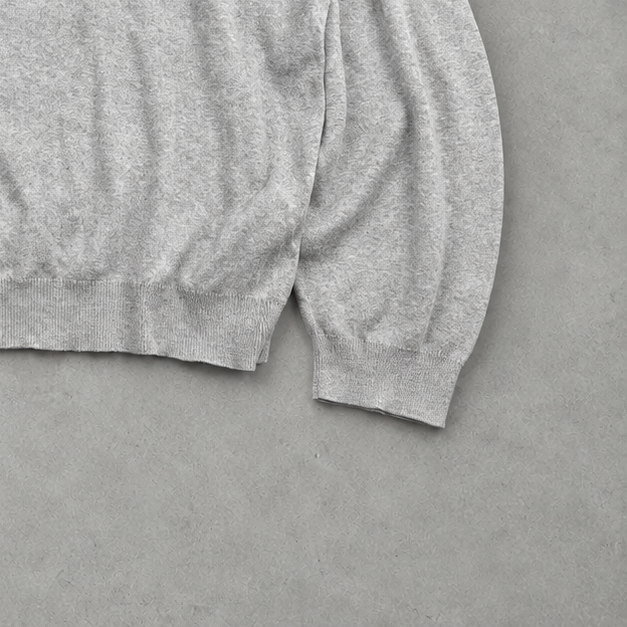 Ralph Lauren Sweater Grau Rare (L) Stitched Logo