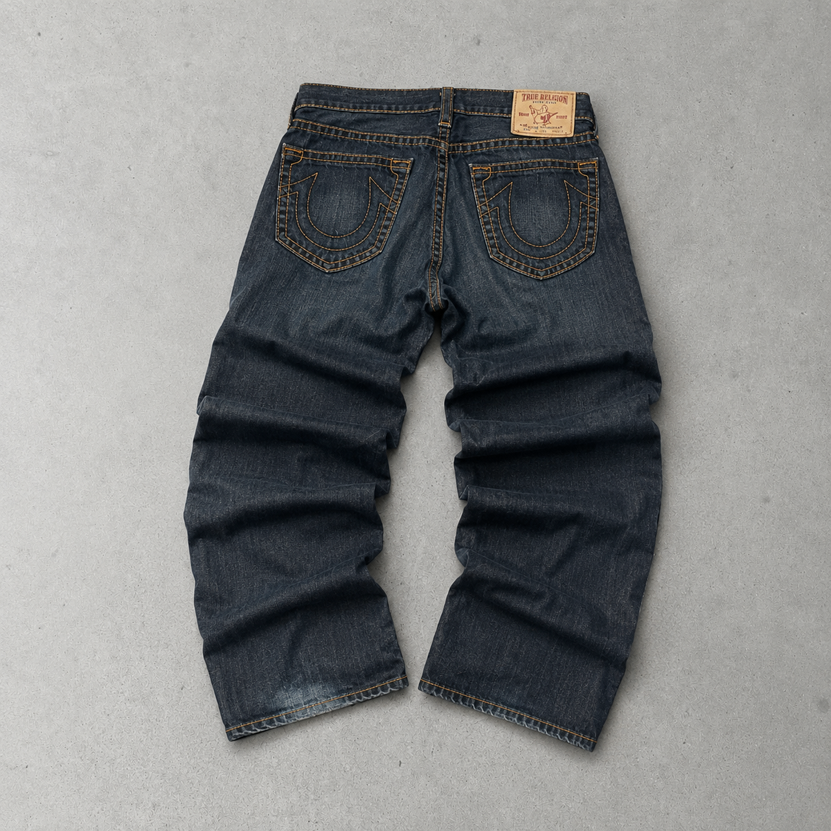 True Religion Bobby Jeans Marineblau Rare (W33 | DE 48)