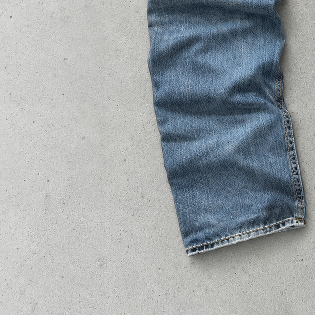 Y2K True Religion Straight Fit Pants Blue Limited (M)
