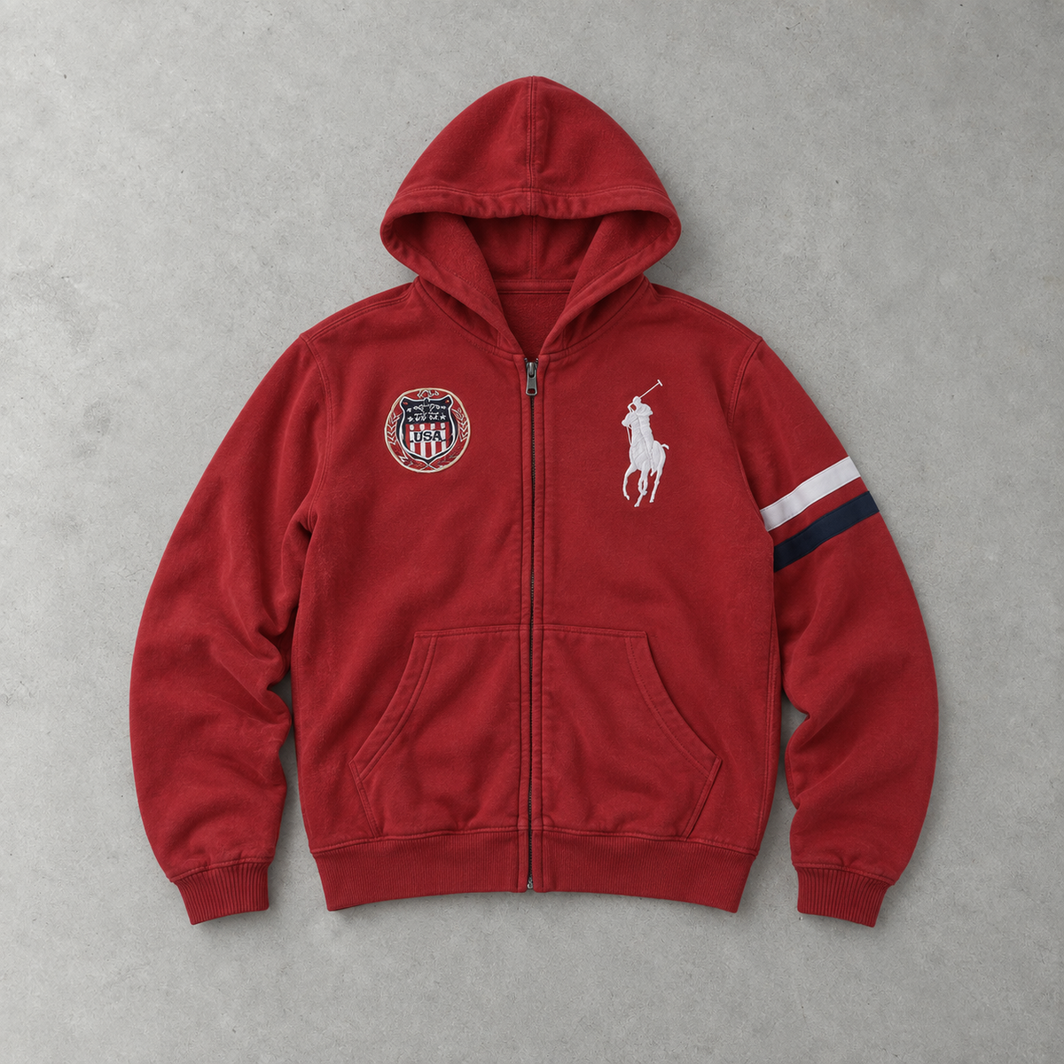 Polo Ralph Lauren Hoodie Rot Limited (S)