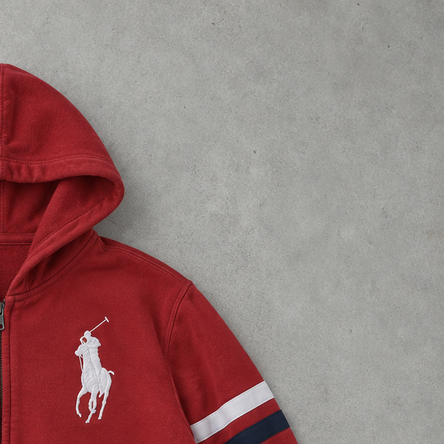 Polo Ralph Lauren Hoodie Rot Limited (S)