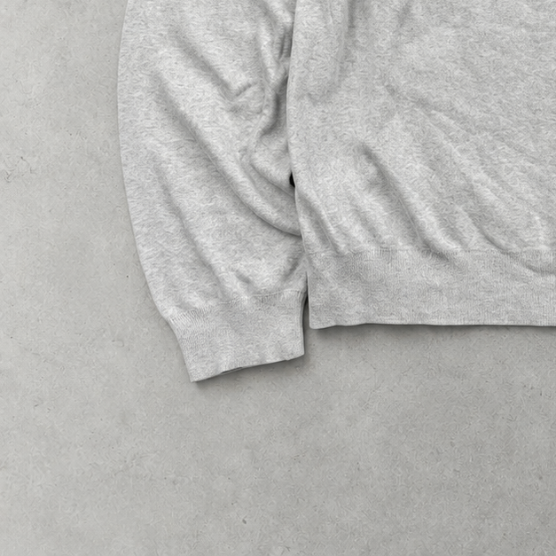 Ralph Lauren Sweater Grau Rare (L) Stitched Logo