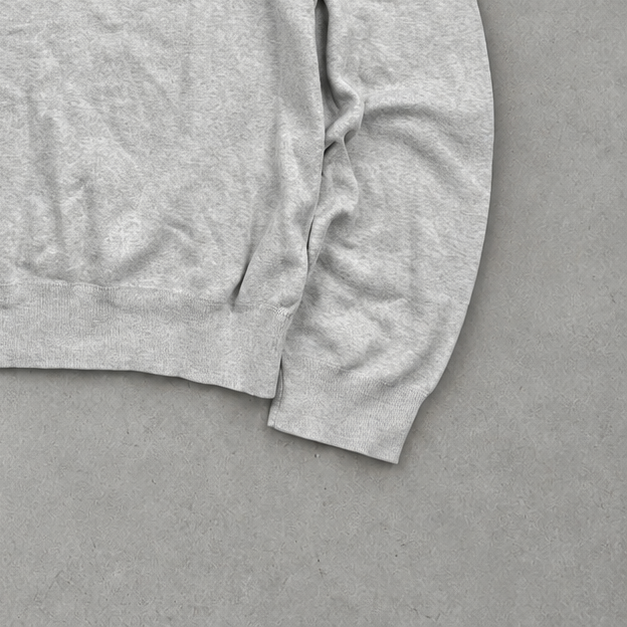 Ralph Lauren Sweater Grau Rare (L) Stitched Logo