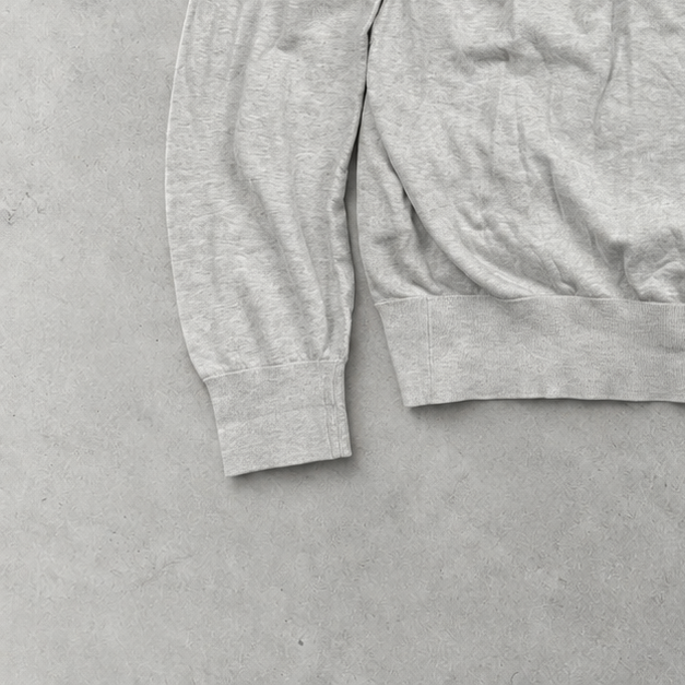 Ralph Lauren Cardigan Grau Rare (L) Stitched Logo