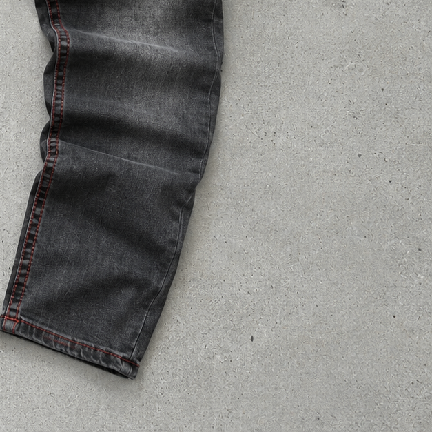 Y2K True Religion Skinny Pants Black Limited (W32 | DE 48)