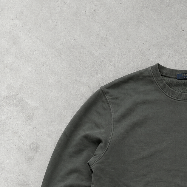Y2K Ralph Lauren Sweater Dunkelgrün Rare (XL)