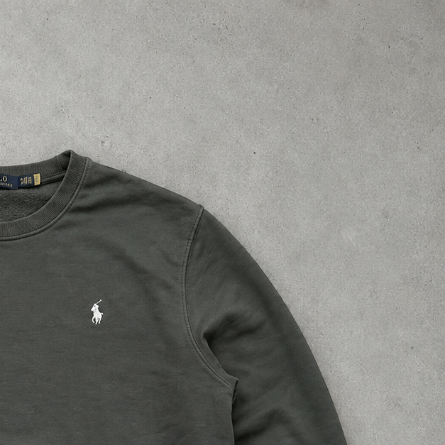 Y2K Ralph Lauren Sweater Dunkelgrün Rare (XL)