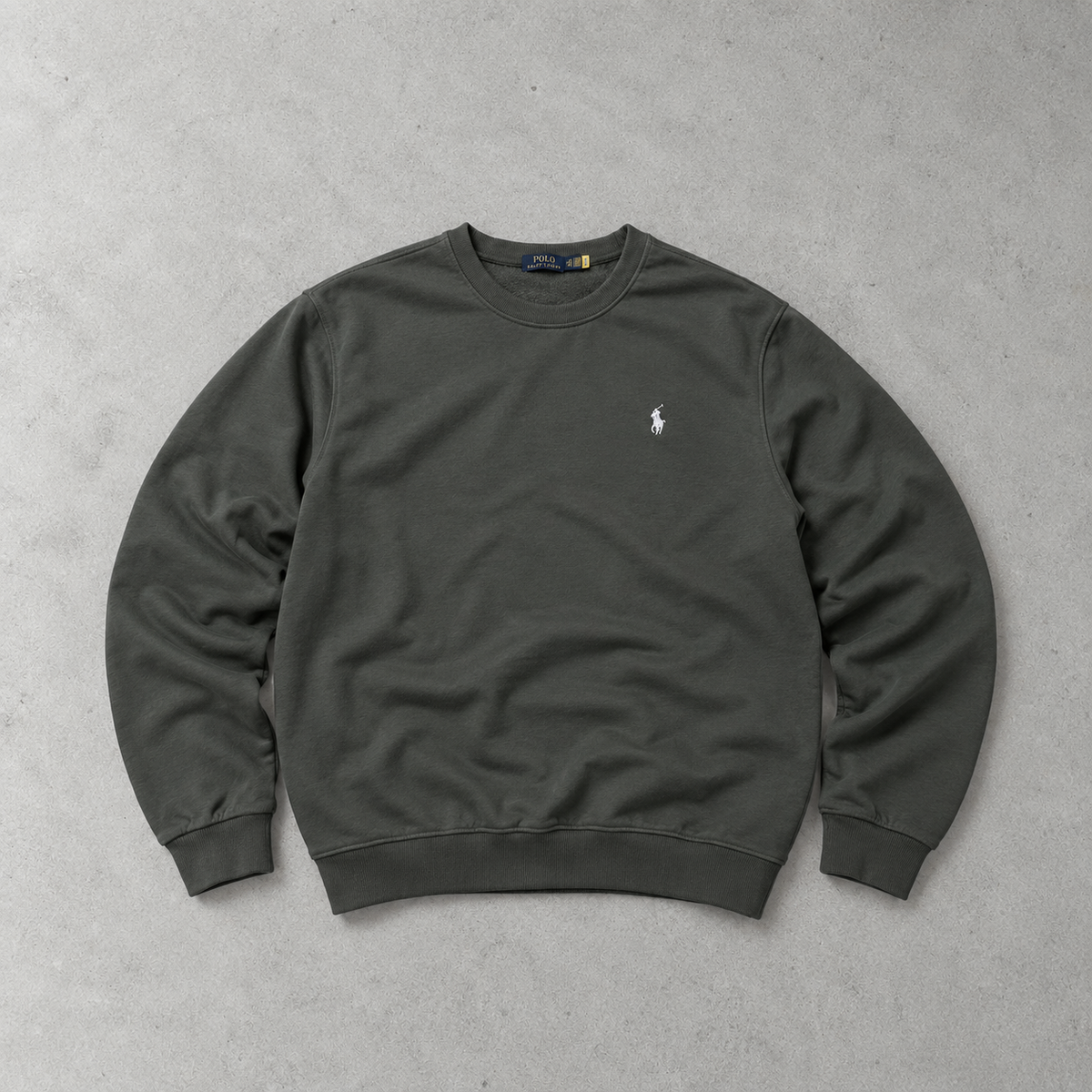 Y2K Ralph Lauren Sweater Dunkelgrün Rare (XL)