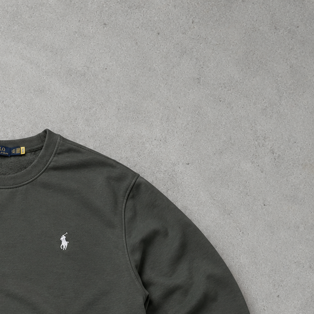 Y2K Ralph Lauren Sweater Dunkelgrün Rare (XL)