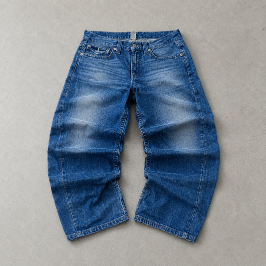 Y2K True Religion Jeans Blau, Marineblau Rare (L)