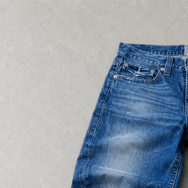 Y2K True Religion Jeans Blau, Marineblau Rare (L)