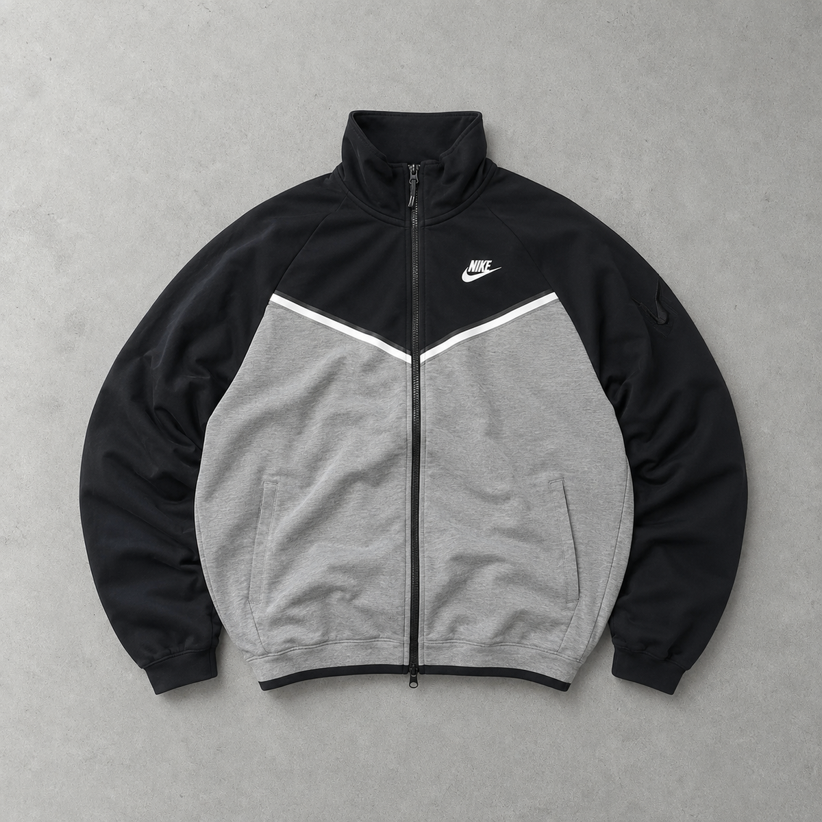 Nike Kapuzenpullover Grau Selten (Größe M)