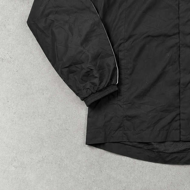Ajax Adidas Rain Jacket Black Rare (L) Stitched Logo
