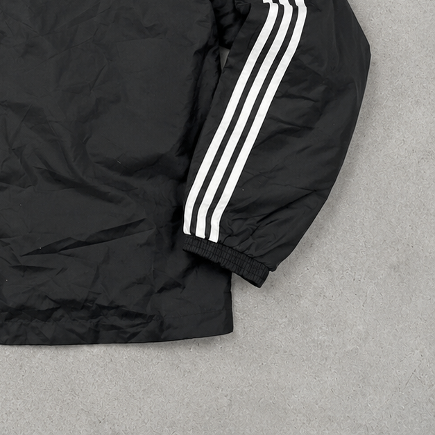 Ajax Adidas Rain Jacket Black Rare (L) Stitched Logo