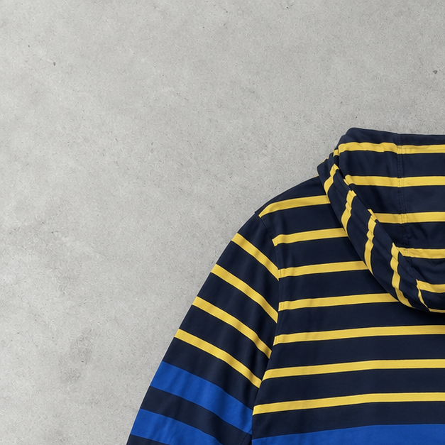 Ralph Lauren Hoodie Marineblau Stitched Logo Limited (L)