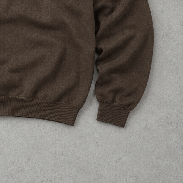Ralph Lauren Sweater Braun Rare (L) Stitched Logo