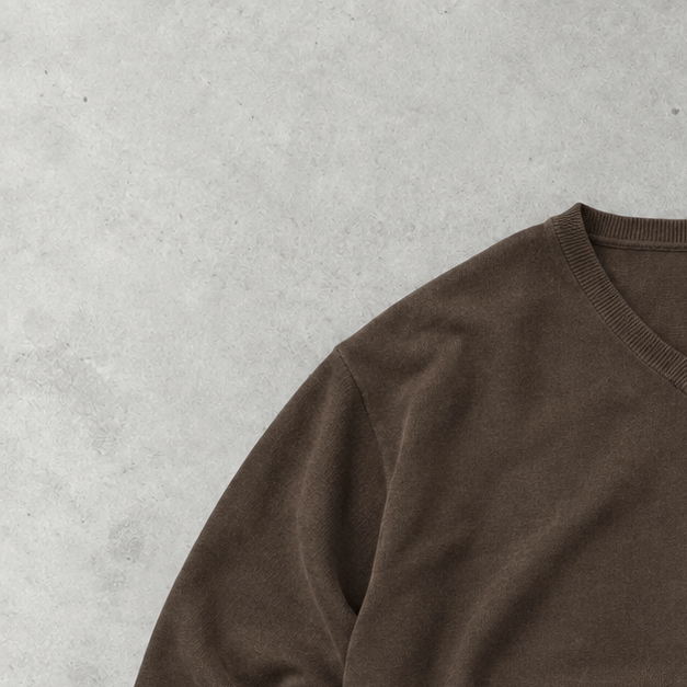 Ralph Lauren Sweater Braun Rare (L) Stitched Logo