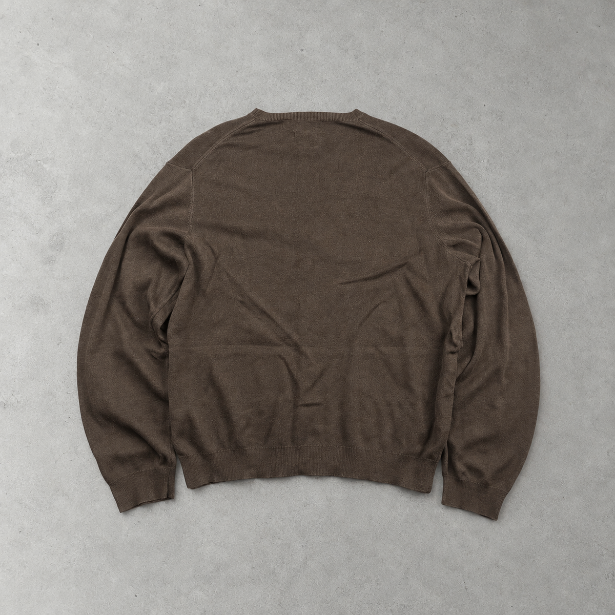 Ralph Lauren Sweater Braun Rare (L) Stitched Logo