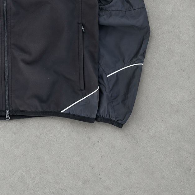 Y2K Nike Jacket Schwarz Rare (L) Stitched Logo