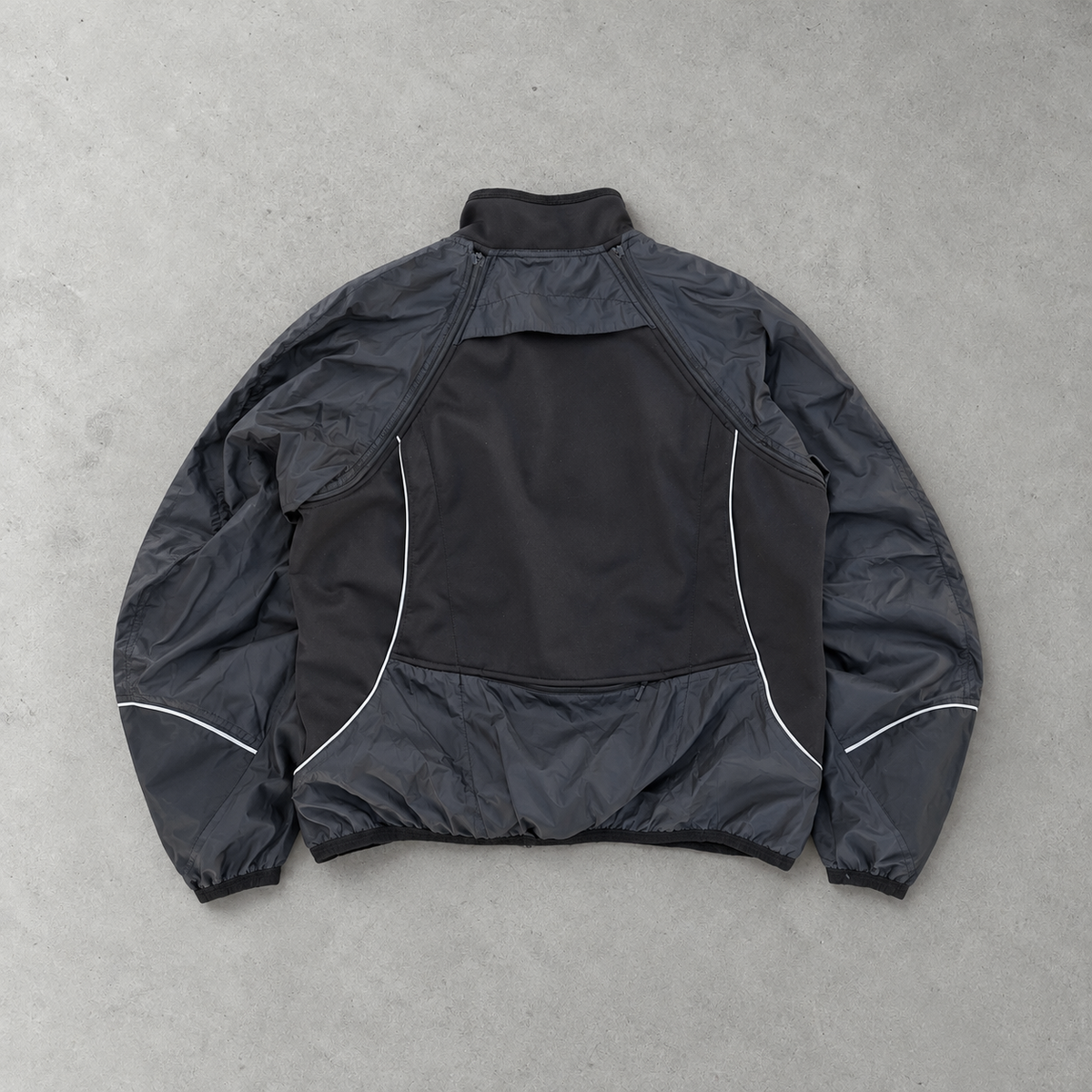 Y2K Nike Jacket Schwarz Rare (L) Stitched Logo