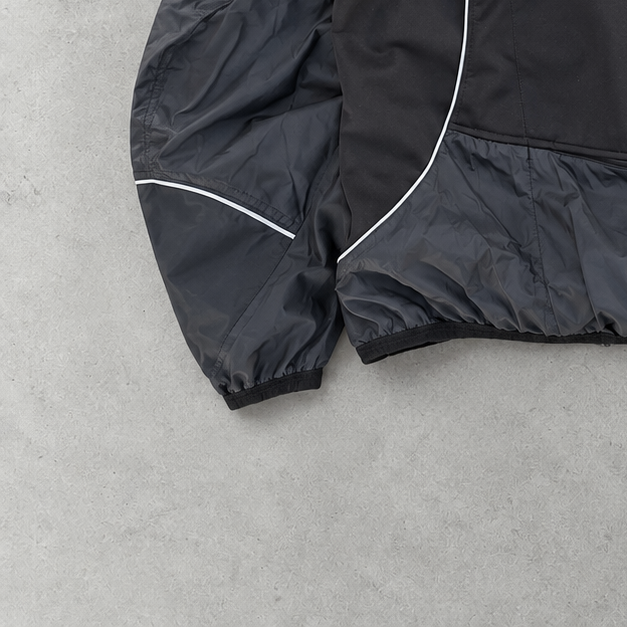 Y2K Nike Jacket Schwarz Rare (L) Stitched Logo