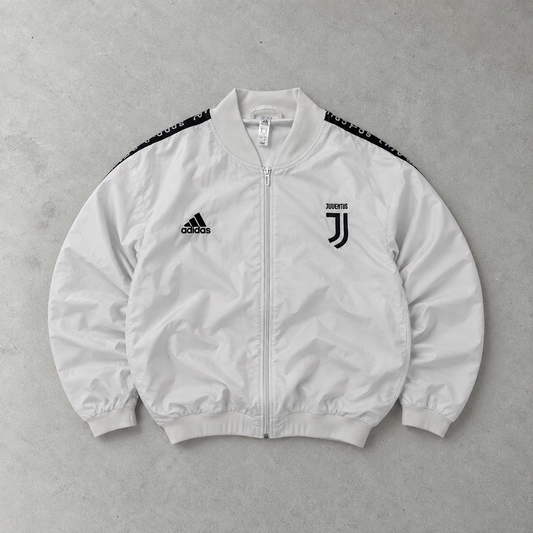 Juventus Adidas Bomber Jacket White / Black Limited (XL)