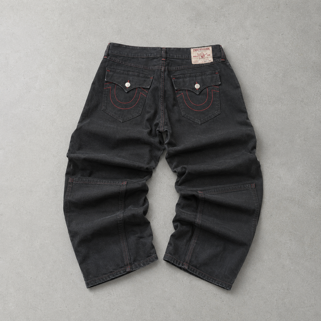 True Religion Jeans Schwarz, Rot Limited (W34 | DE 50)