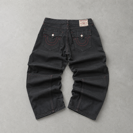 True Religion Jeans Schwarz, Rot Limited (W34 | DE 50)