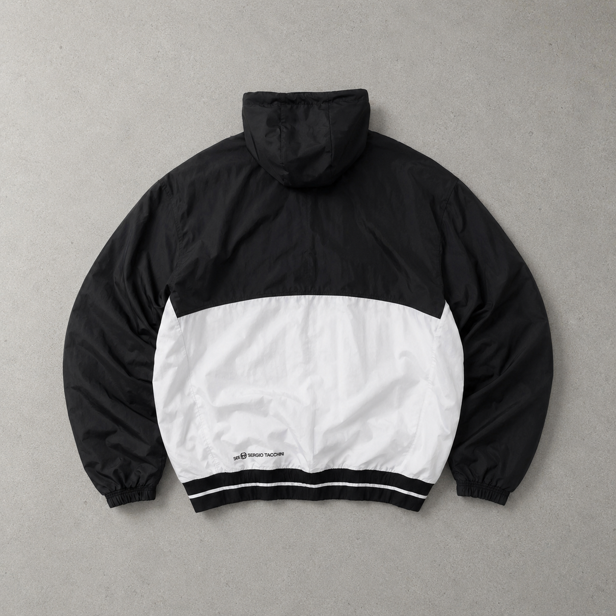 Deutschland Adidas Windbreaker Schwarz, Weiß Rare (Size XL)