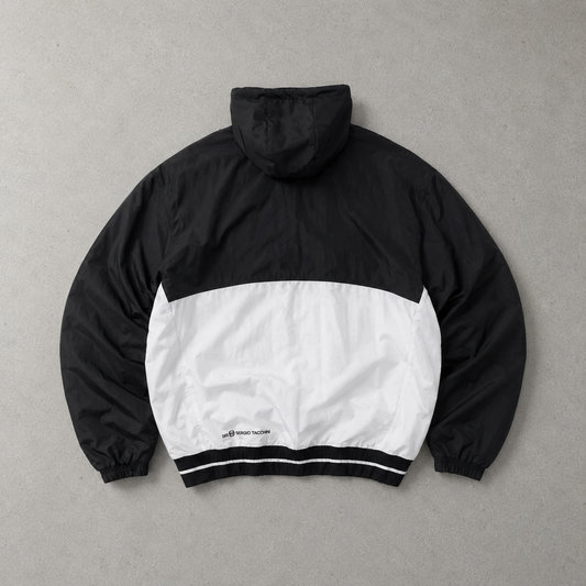 Deutschland Adidas Windbreaker Schwarz, Weiß Rare (Size XL)