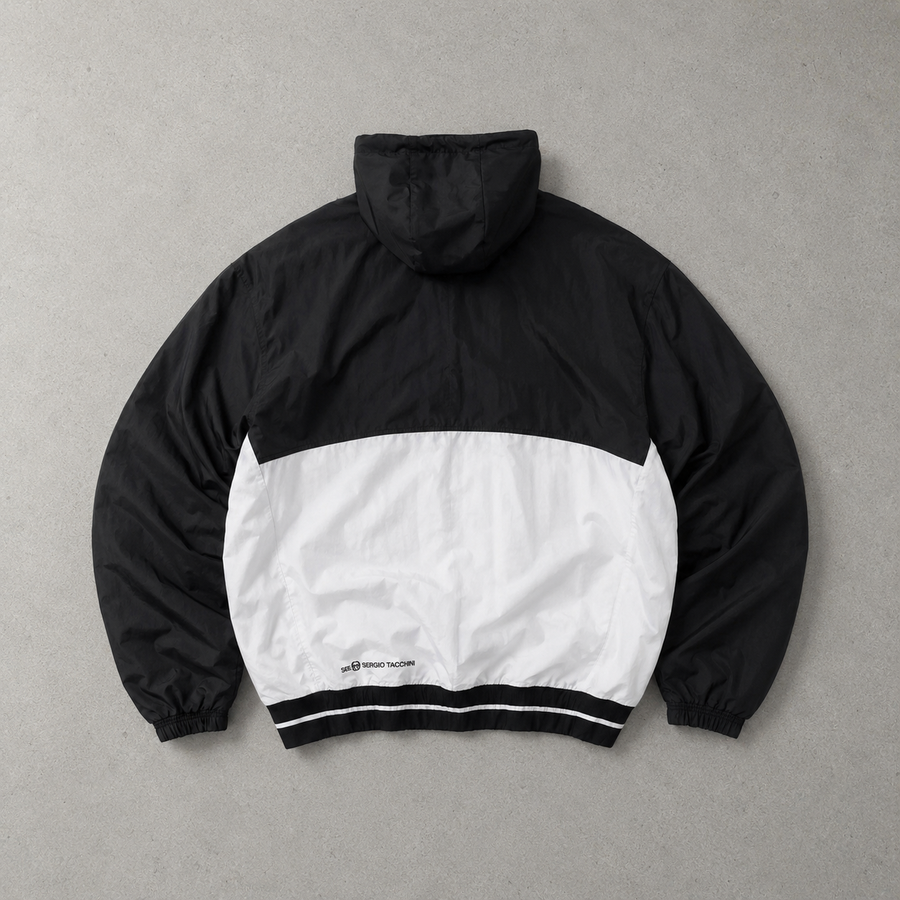 Deutschland Adidas Windbreaker Schwarz, Weiß Rare (Size XL)