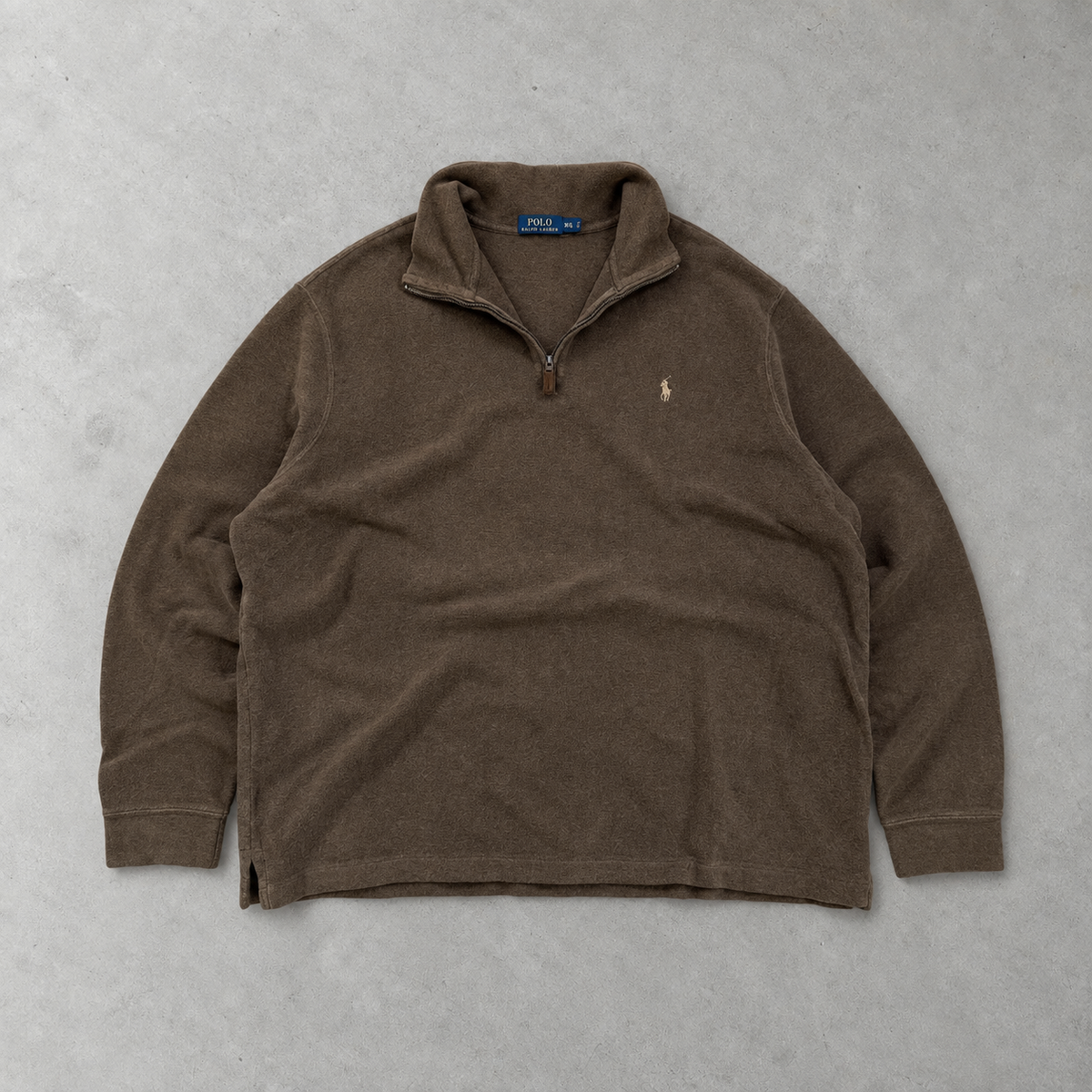 Polo Ralph Lauren Sweater Braun Limited (XXL) Stitched Logo