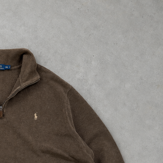 Polo Ralph Lauren Sweater Braun Limited (XXL) Stitched Logo