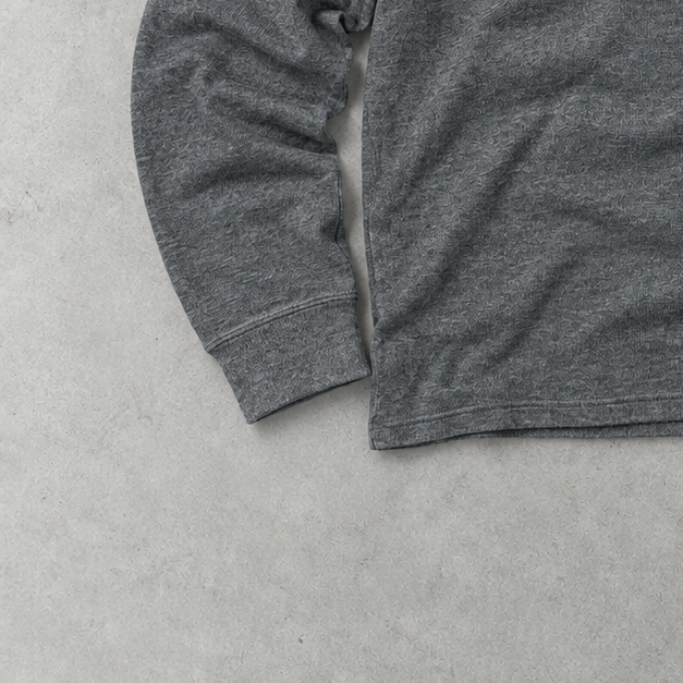 Ralph Lauren Sweater Grau Rare (XL) Stitched Logo