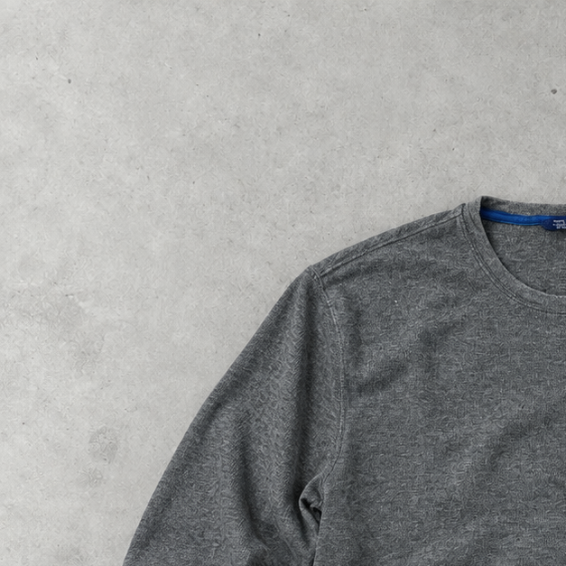 Ralph Lauren Sweater Grau Rare (XL) Stitched Logo